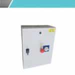 Autotransformateur triphasé avec coup de poing