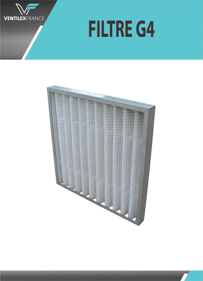 Filtre média climatisation, ventilation EN779